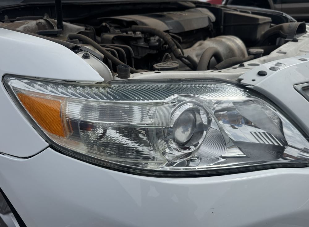 Toyota Camry headlight after restoration — Stay Bright OKC