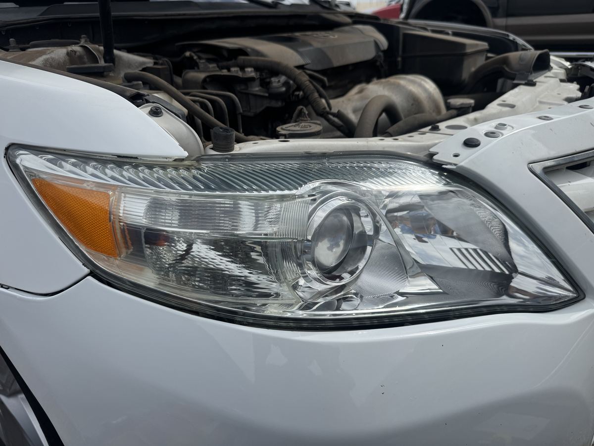 Toyota Camry headlight after restoration — Stay Bright OKC